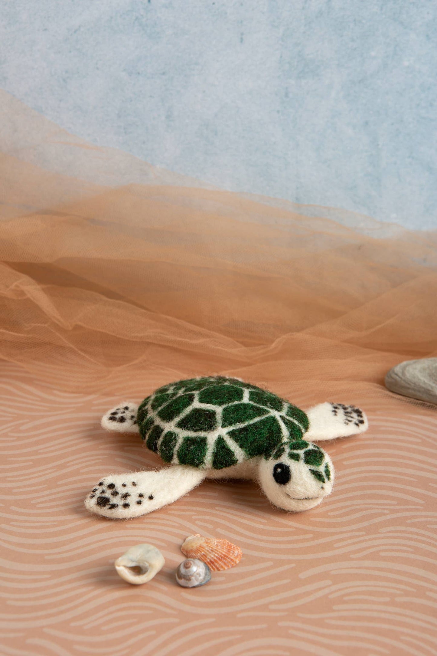 Baby Sea Turtle Mini Needle Felting Kit | Complete Craft Kit