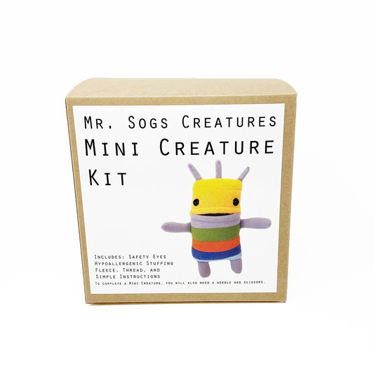 Mini Creature DIY Plush Sewing Kit: Yellow