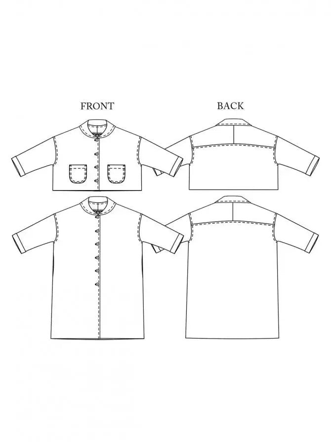The Sanda Sewing Pattern UK 6-28