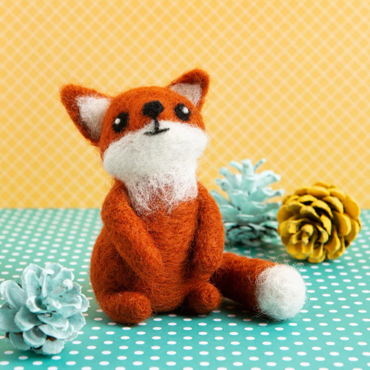 Fox Cub Mini Needle Felting Kit | Complete Craft Kit
