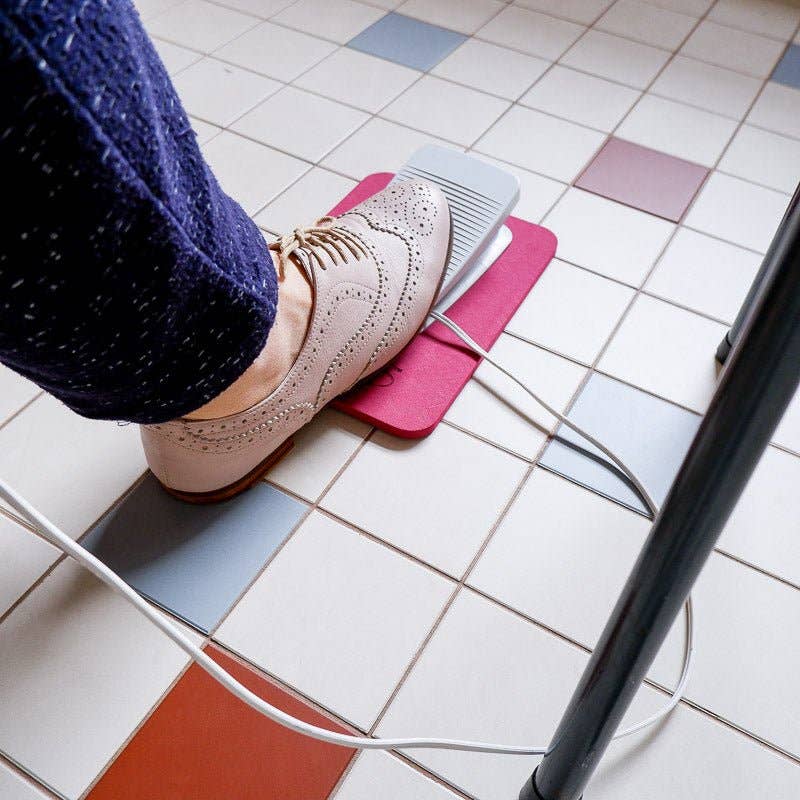 Portable Non-Slip Sewing Machine Pedal Mat Crafting Tools