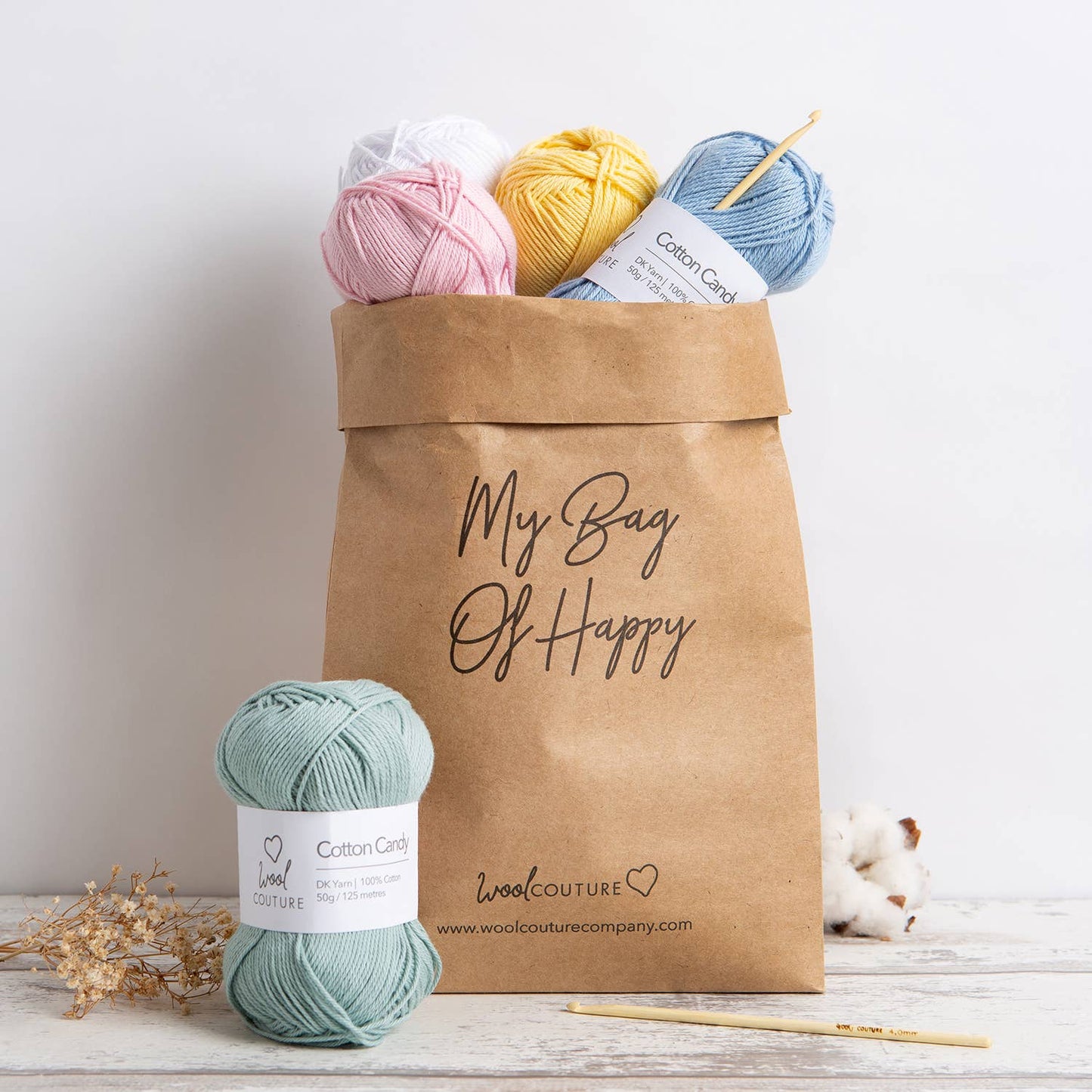 Midi Knot Bag Easy Crochet Kit