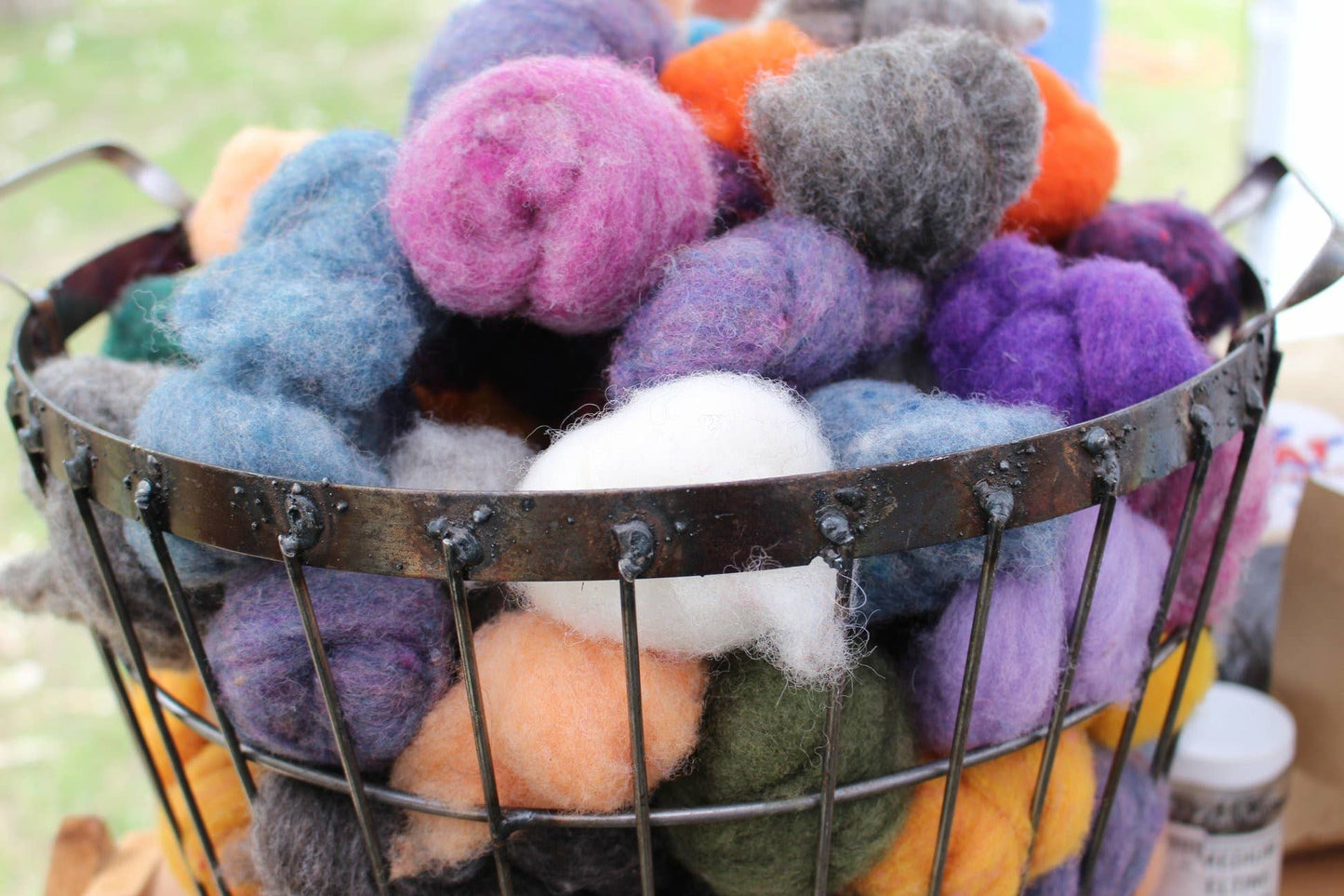 Needle Felting- Color Pack Kit- Heathers- wool