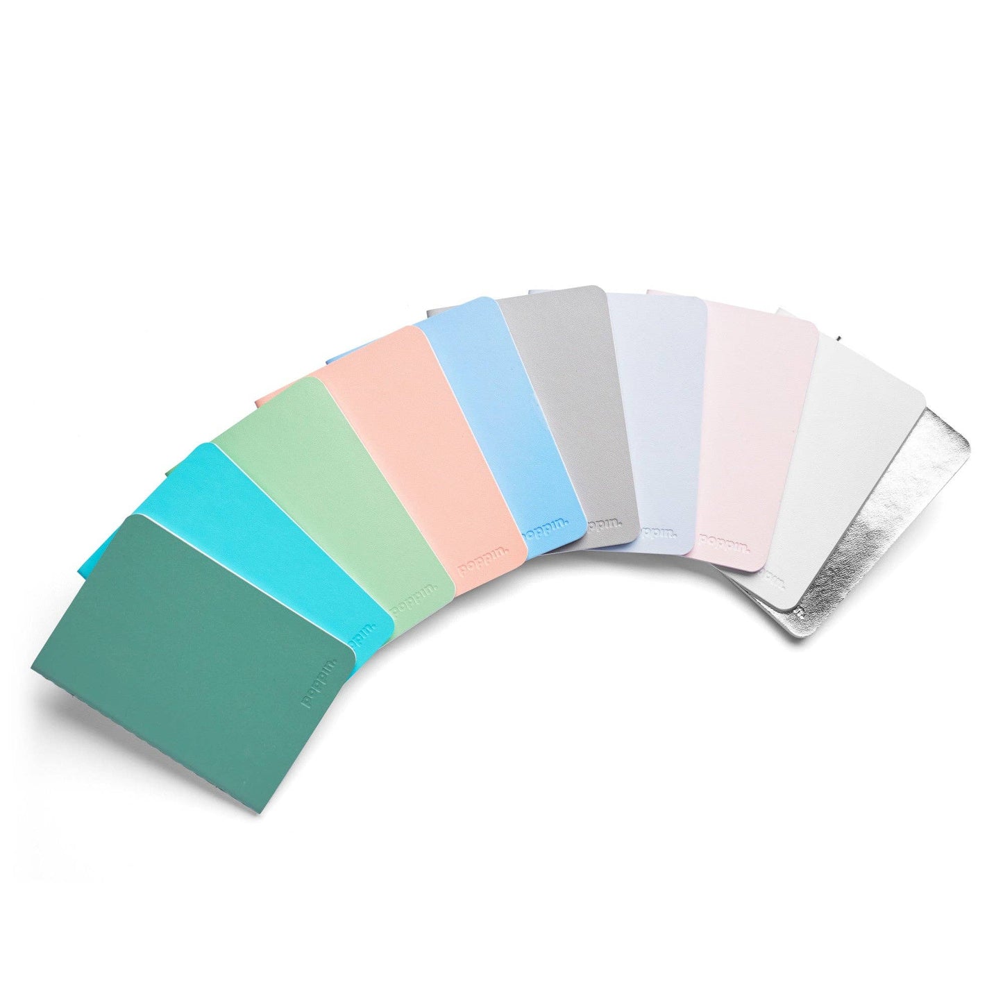 Mini Medley Assorted Pastels Soft Cover Journals, Set of 10