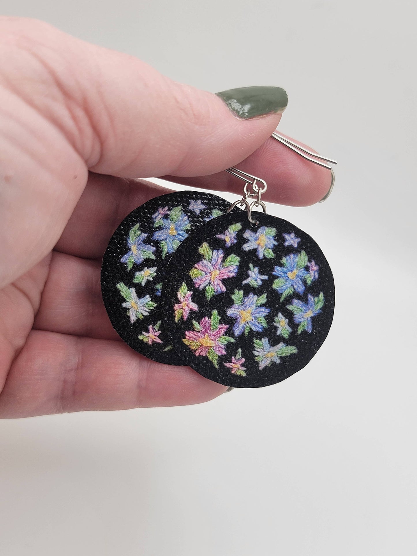 Floral Pattern B Earrings
