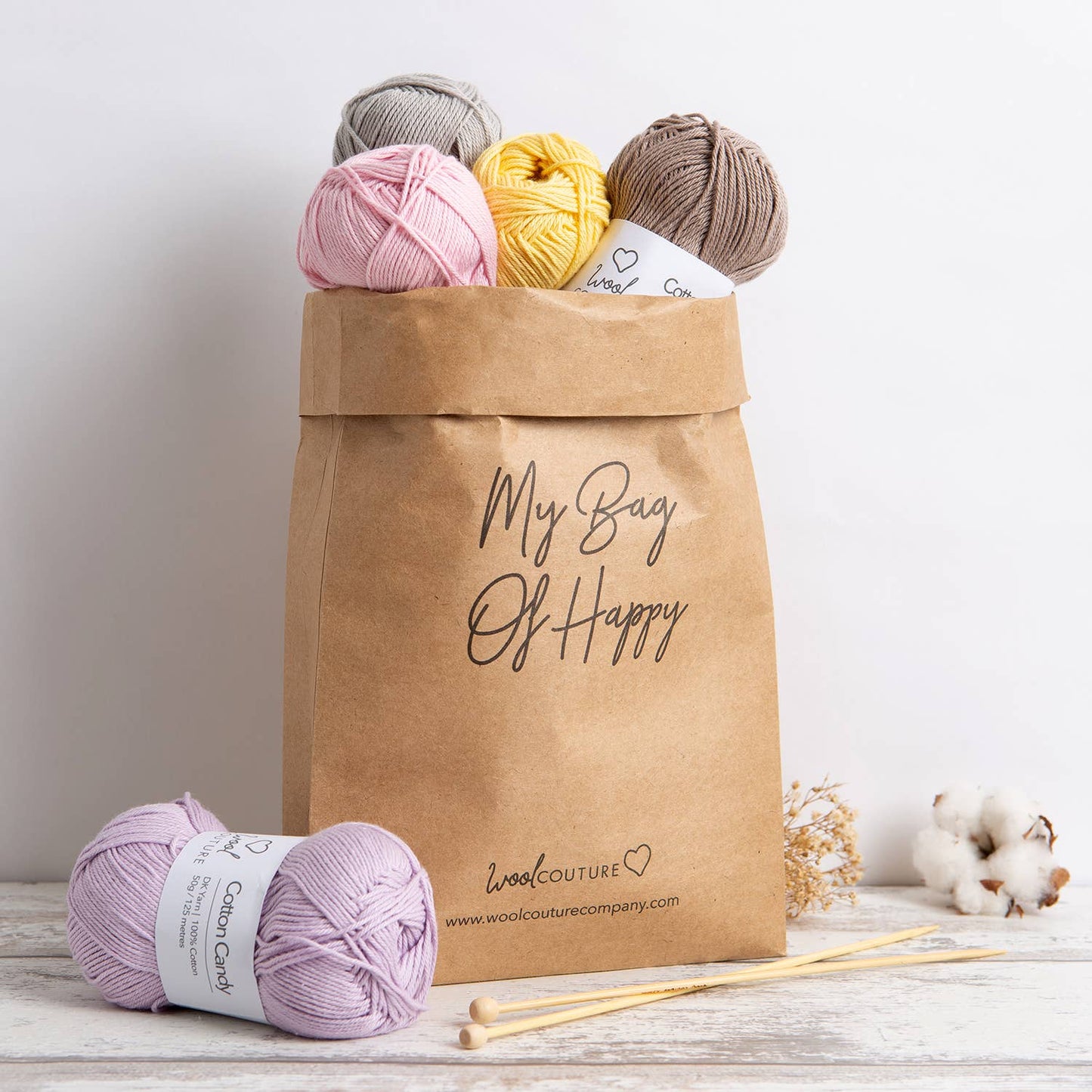 Face Cloth and Scrub Pad Beginner Knitting Kit