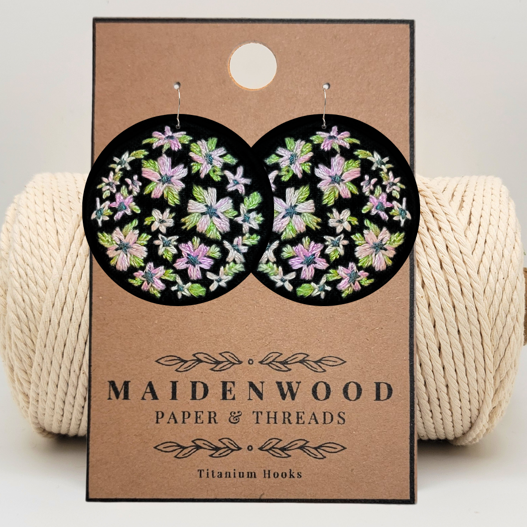 Floral Pattern C Earrings