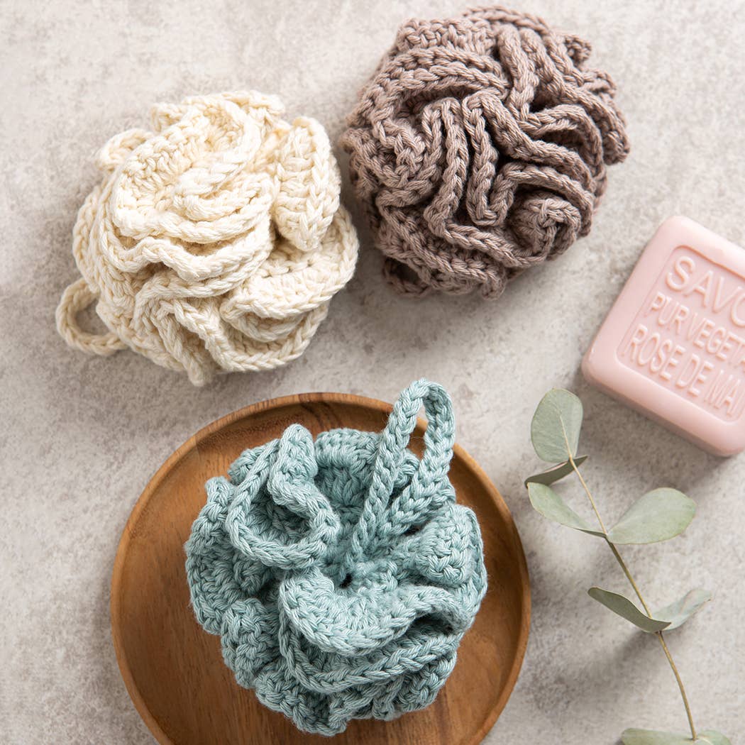 Shower Pouf Easy Crochet Kit