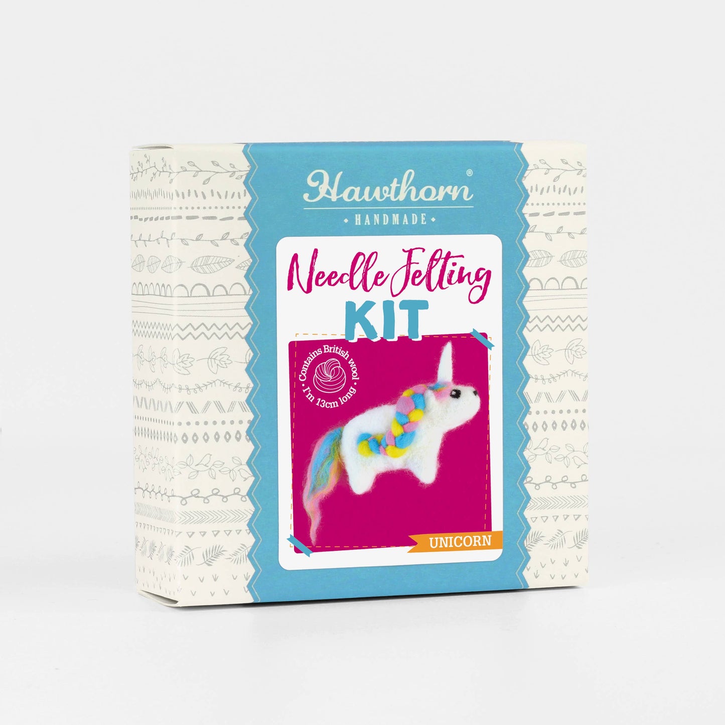 Unicorn Mini Needle Felting Kit | Beginner Craft Kit