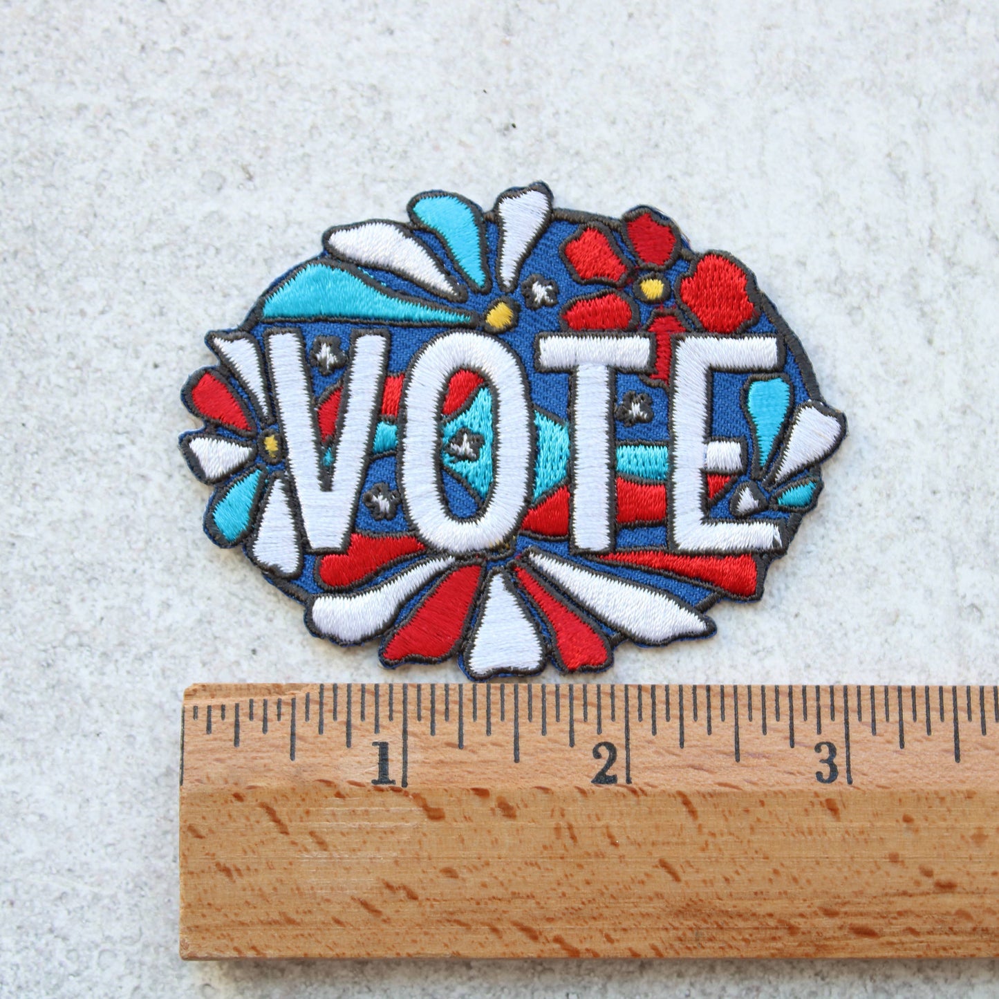 VOTE Iron On Patch