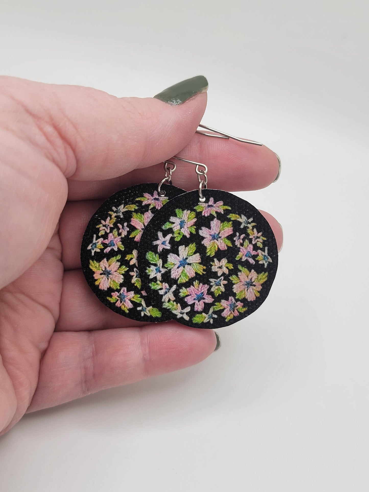 Floral Pattern C Earrings