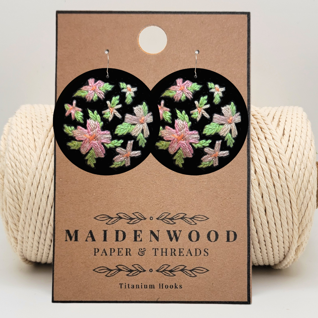Floral Pattern A Earrings