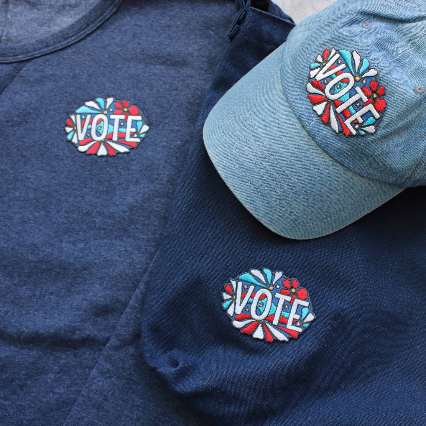 VOTE Iron On Patch
