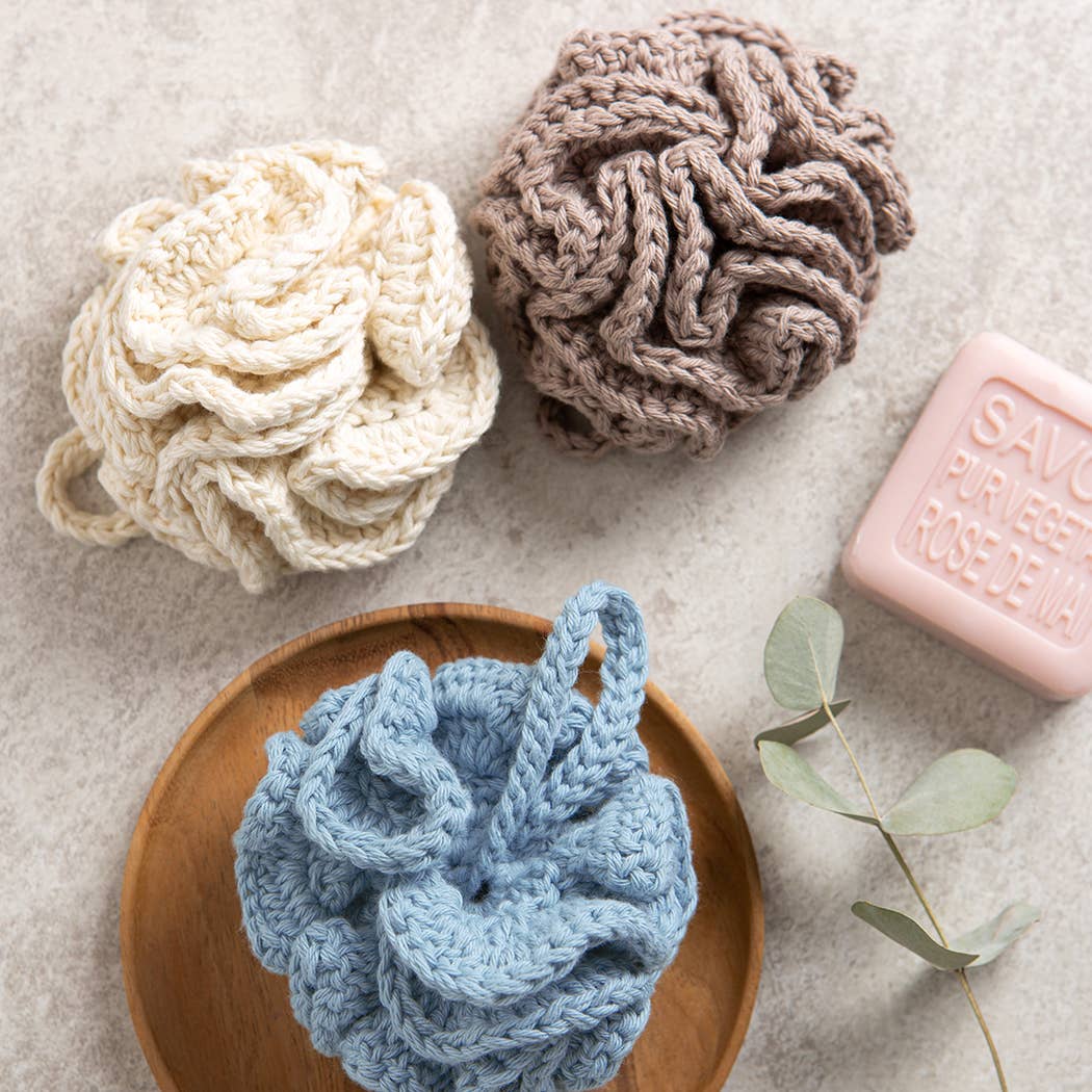 Shower Pouf Easy Crochet Kit