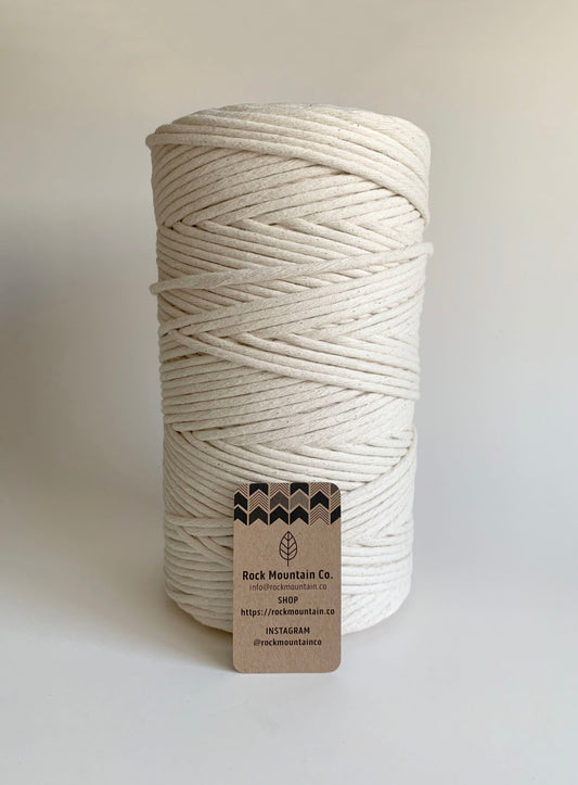 RMC 8mm Macrame Cord Natural Single Strand