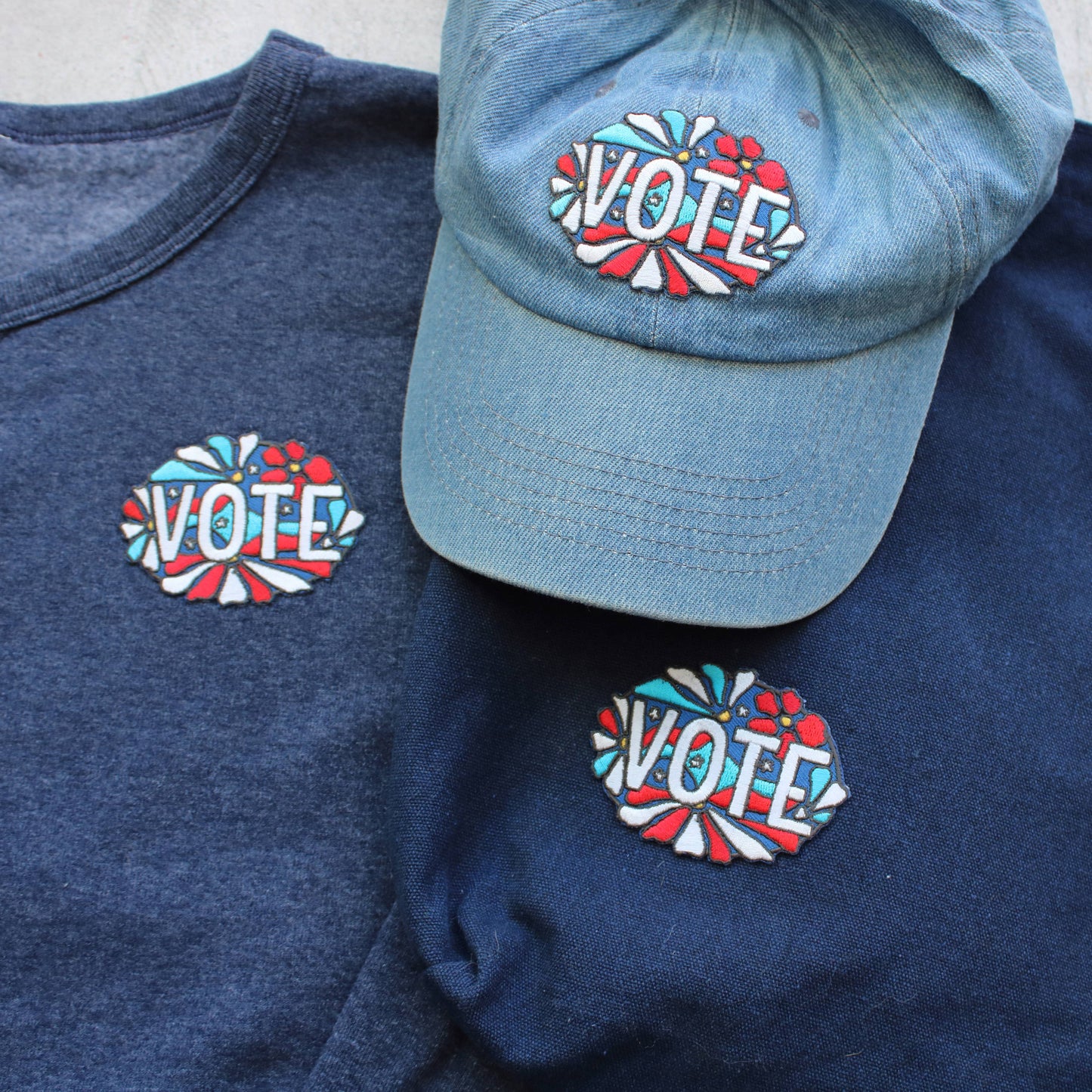 VOTE Iron On Patch