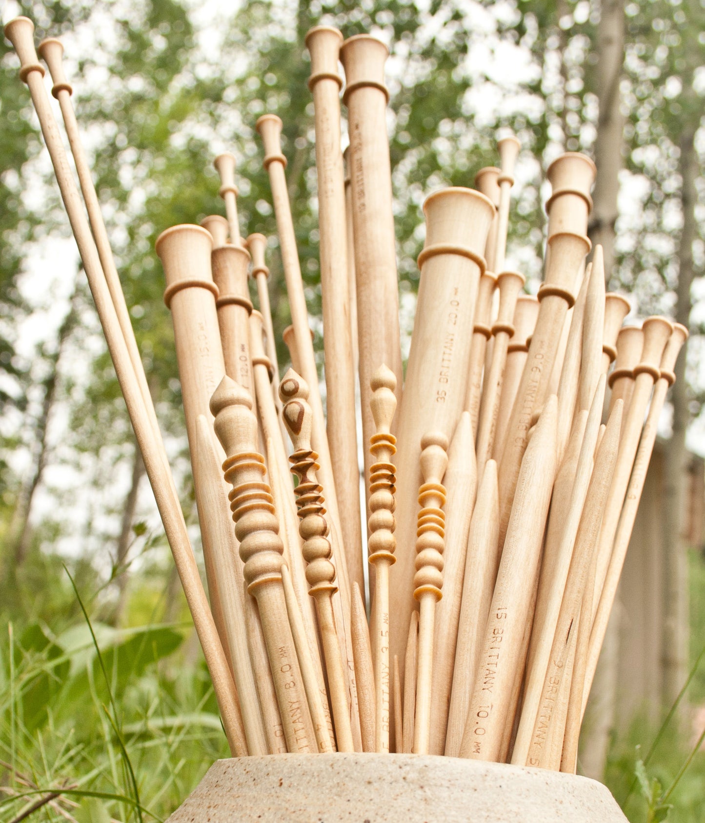 Brittany Birchwood Crochet Hooks