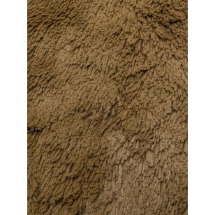 Cuddle Fabrics Cappuccino Shaggy 1/4 yard