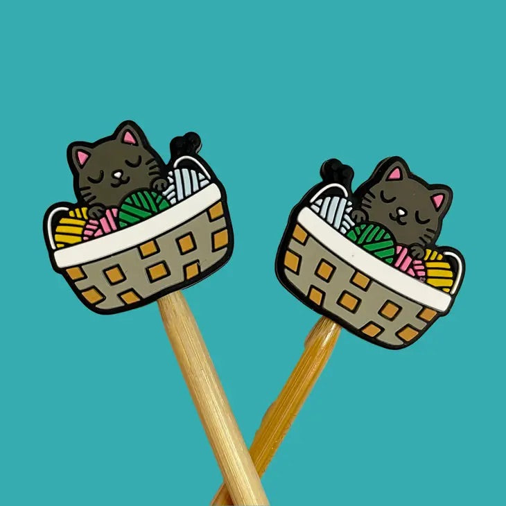 Knitting Needle Point Protectors - Swearing Fresh out of Fuc