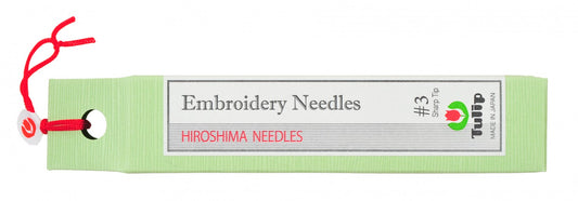 Hiroshima Embroidery Needles No 3 Sharp Tip