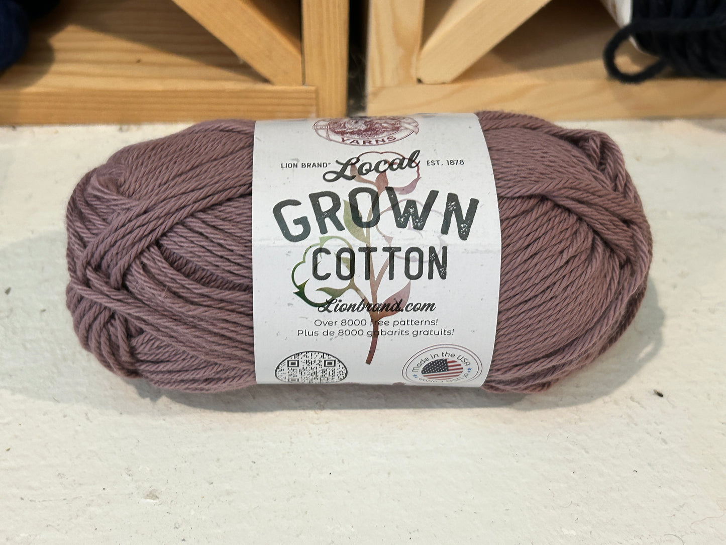 Local Grown Cotton Worsted Weight yarn