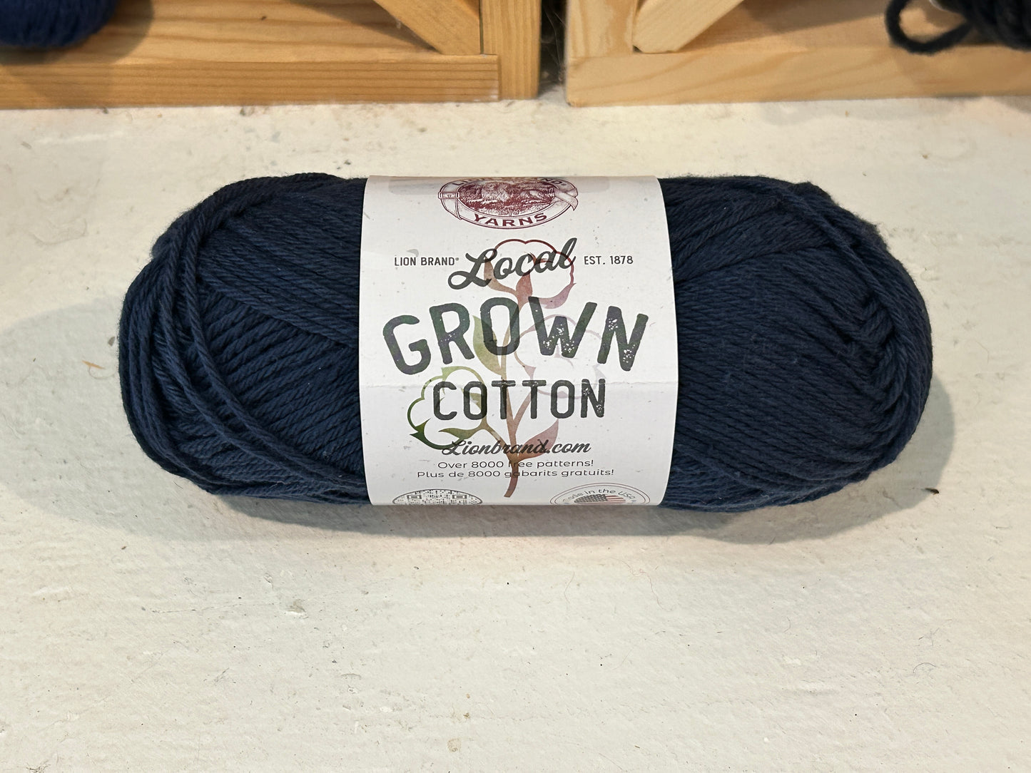 Local Grown Cotton Worsted Weight yarn