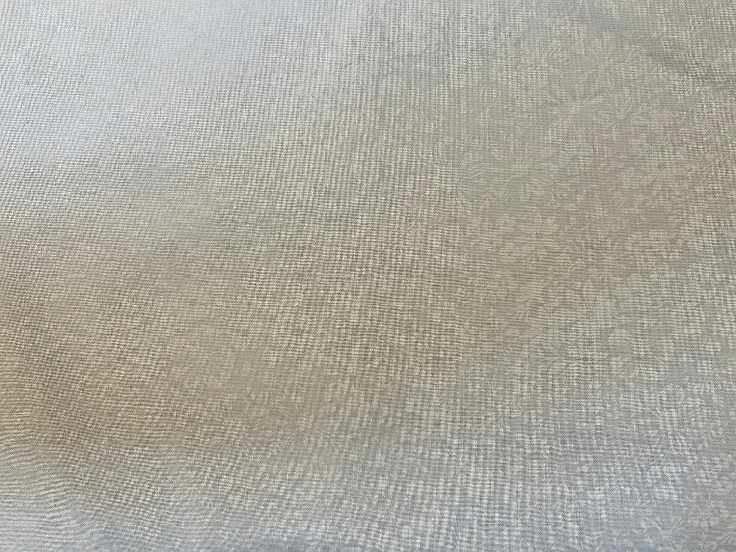 Keepsake Calico - SM Floral White on White