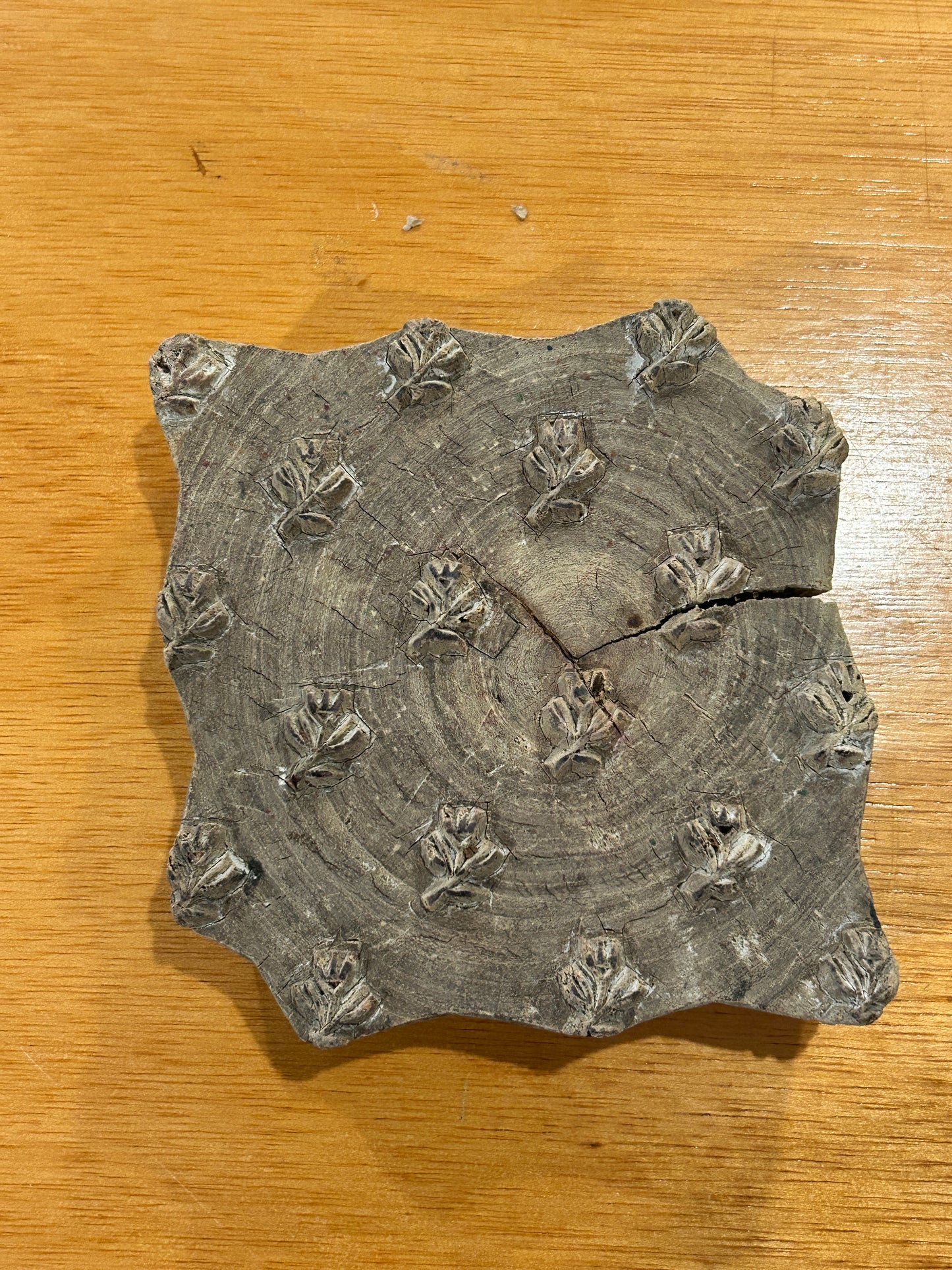 Hand Carved Wooden Printing Blocks