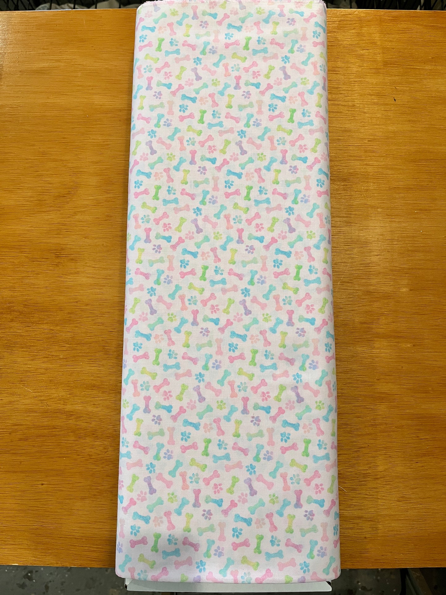 Easter Paws and Bones cotton 1/4 yard