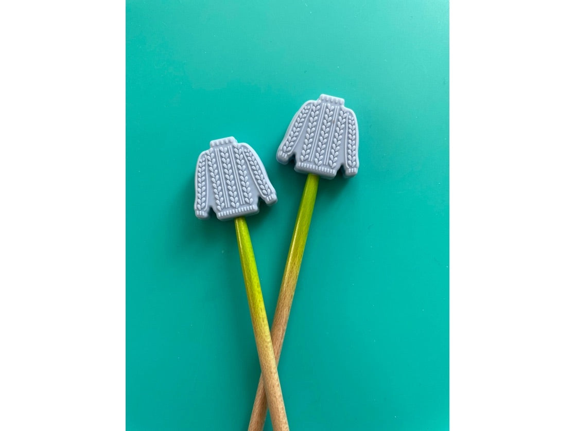 Knitting Needle Point Protectors - Swearing Fresh out of Fuc