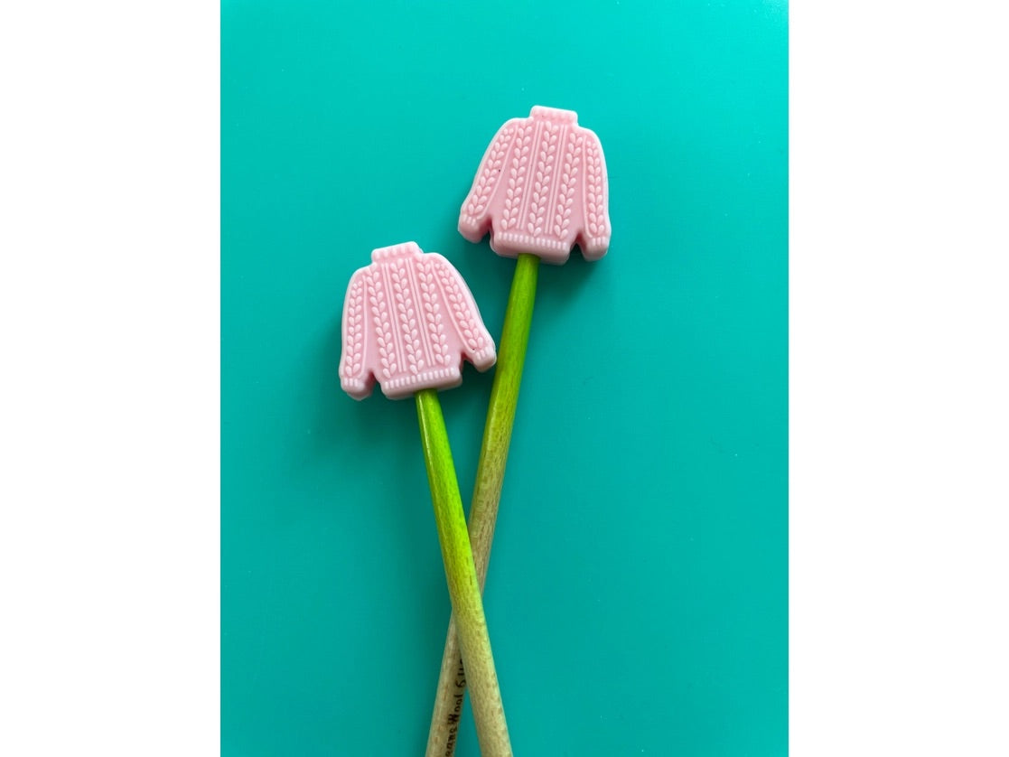 Knitting Needle Point Protectors - Swearing Fresh out of Fuc