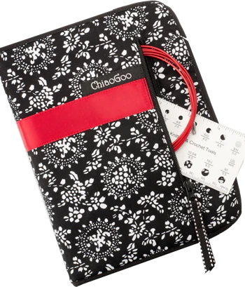 ChiaoGoo - 5" Twist Interchangeable Knitting Needle Sets - Red Lace