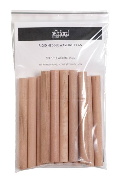 Ashford Rigid Heddle Warp Pegs - 14 pcs