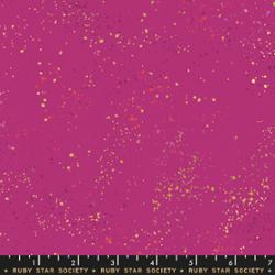 Ruby Star-Speckled Fabric