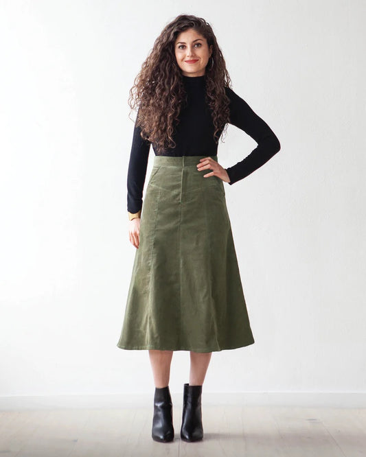 True Bias Salida Skirt Sewing Pattern