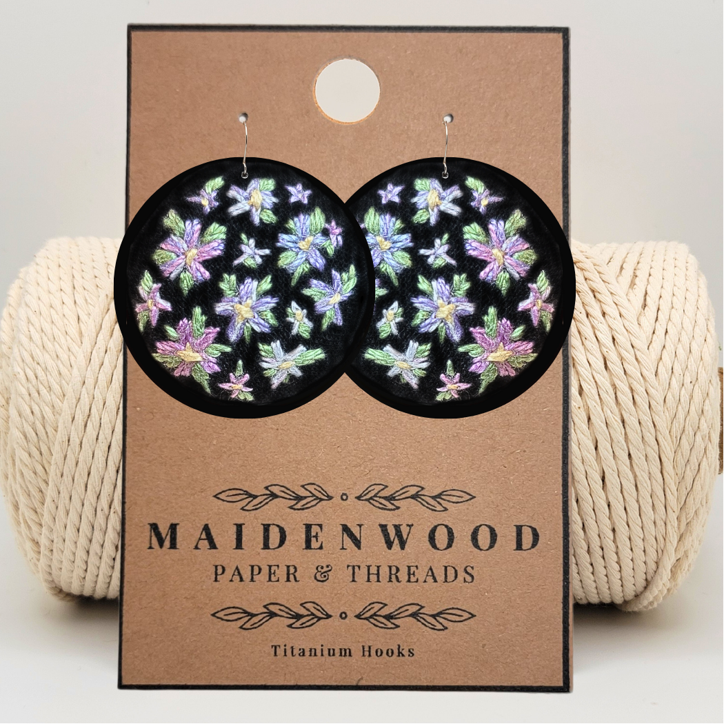 Floral Pattern B Earrings