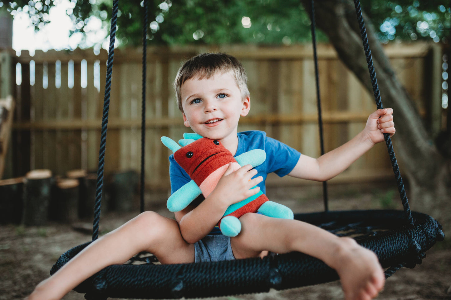 Mini Creature DIY Plush Sewing Kit: Blue