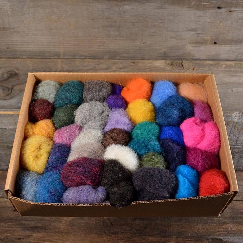 Ultimate Color Pack- - Needle Felting Wool- Roving