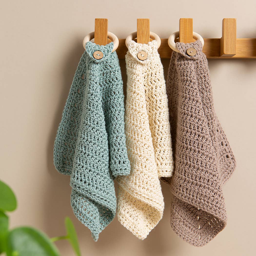 Eco Dish Cloth Easy Crochet Kit