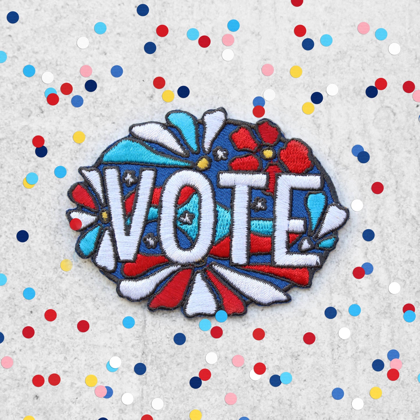 VOTE Iron On Patch