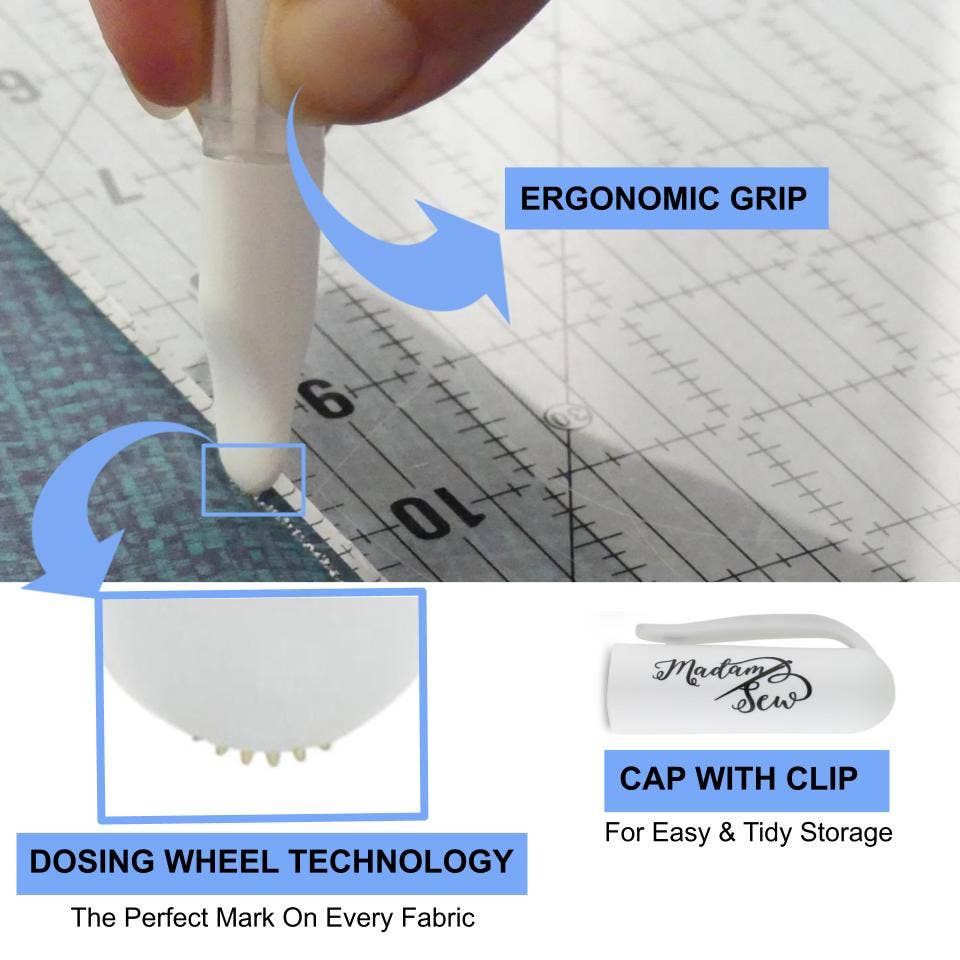 Chalk Marker for Sewing | Red