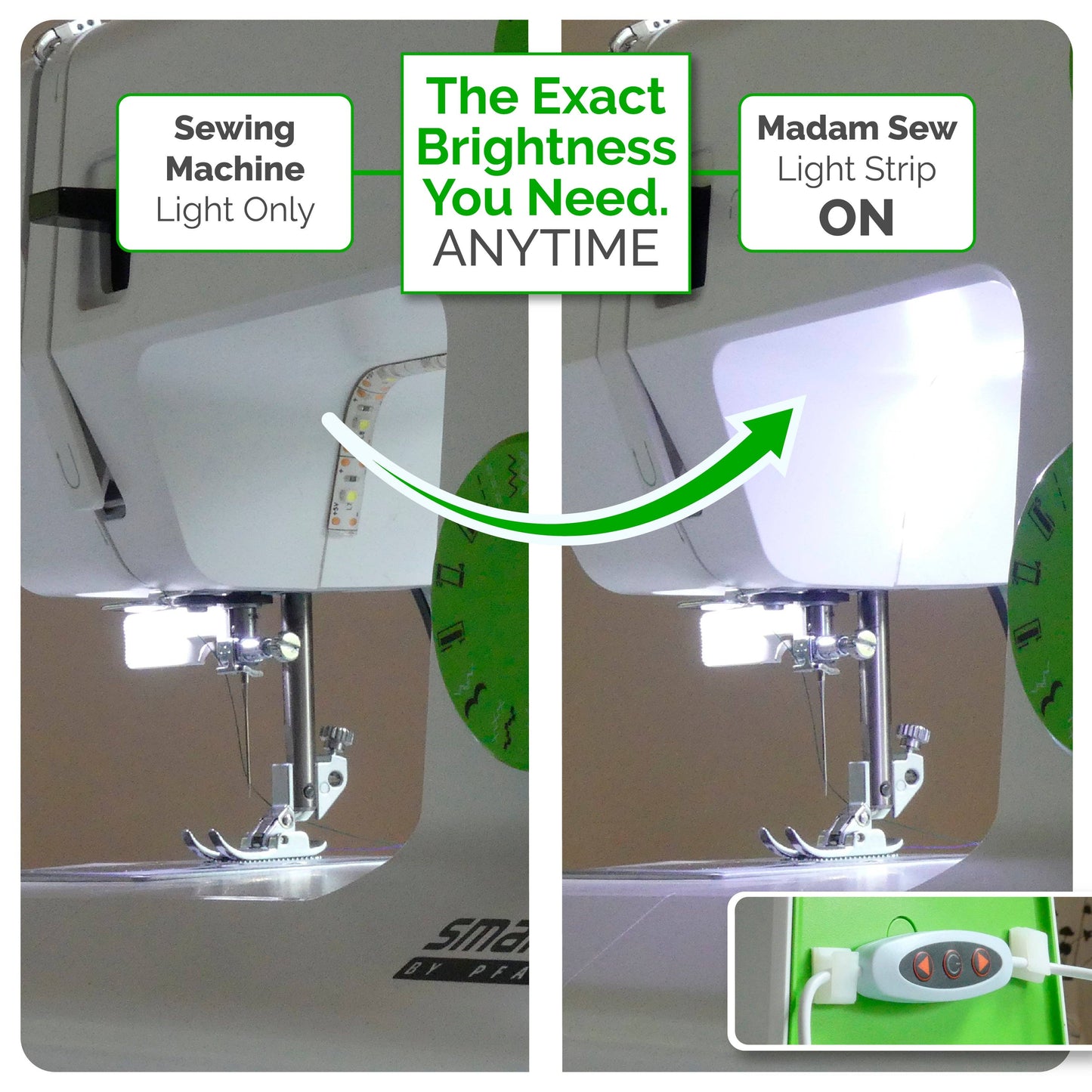 LED Light Strip for Illuminating Sewing Machine Craft Tools