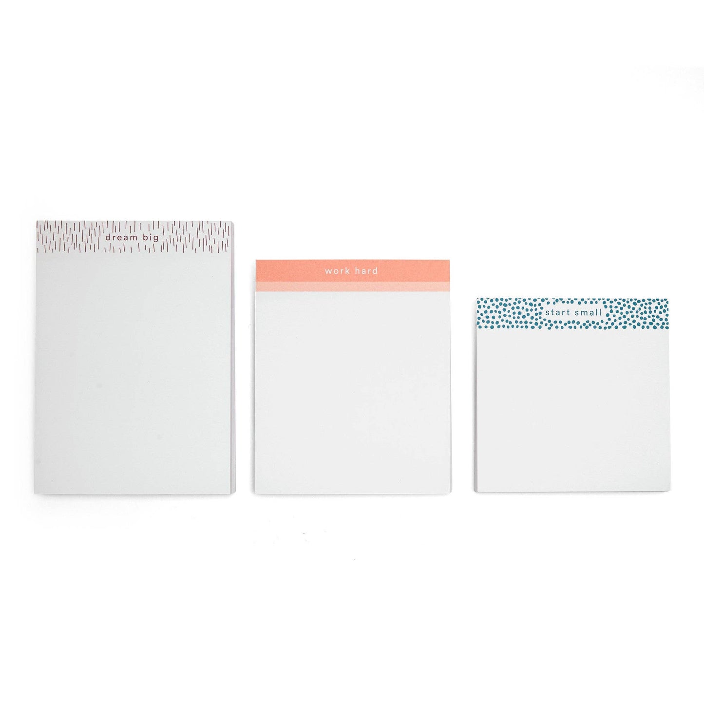 Elements Assorted Dream Big Writing Pads, Set of 3