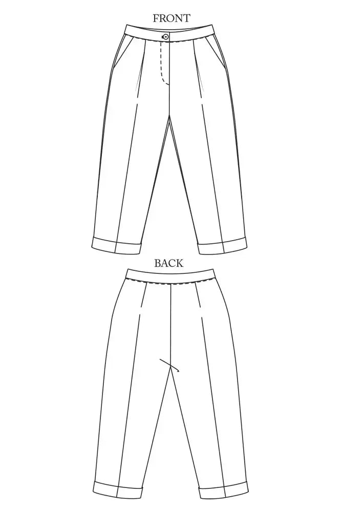 The Pegs Sewing Pattern UK 6-28