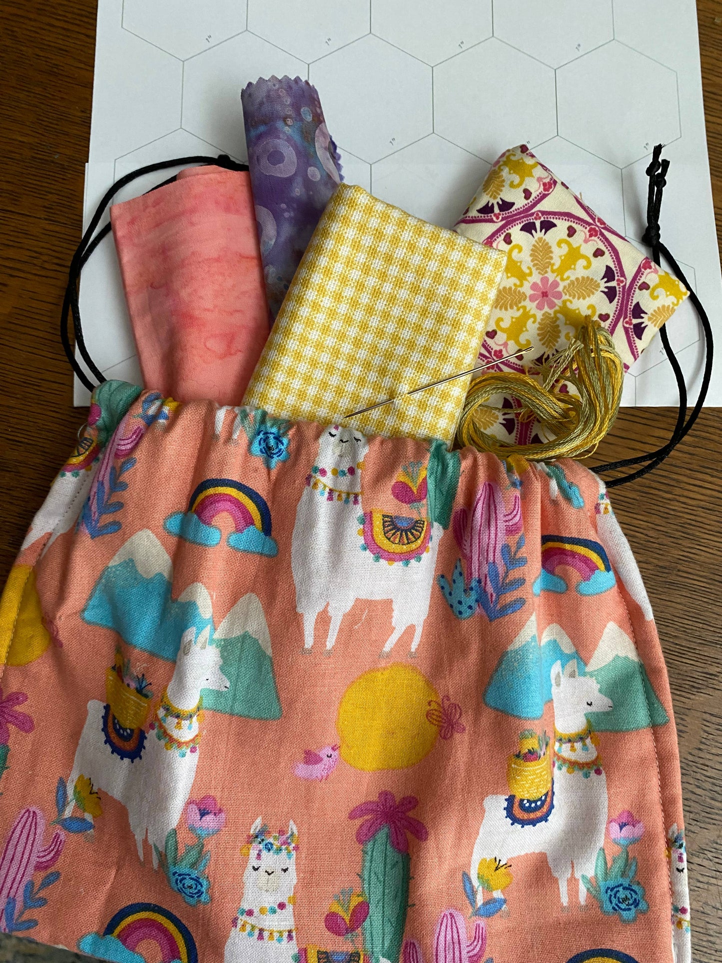 Hand Quilting Kit: English Paper Piecing Style