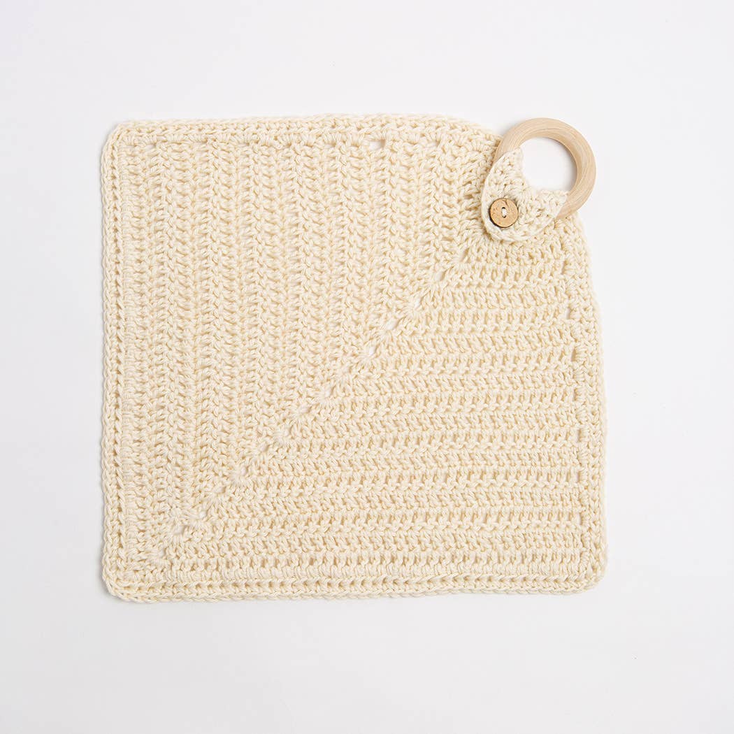 Eco Dish Cloth Easy Crochet Kit