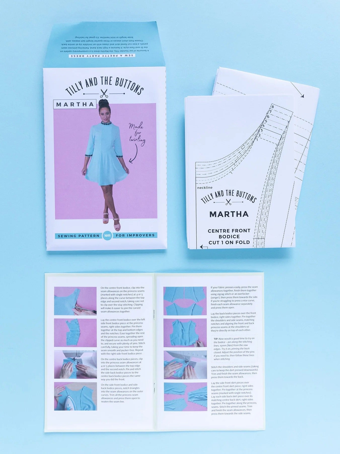 Tilly and the Buttons Sewing Pattern - Martha Dress