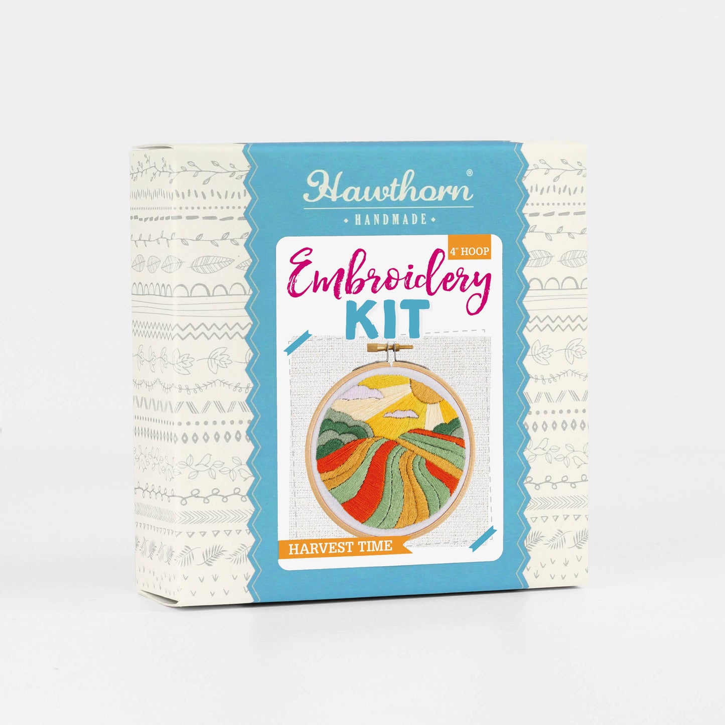 Harvest Time Mini Embroidery Kit | Complete Craft Kit for Beginners