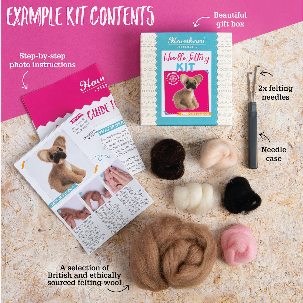 Baby Dragon Mini Needle Felting Kit | Complete Craft Kit