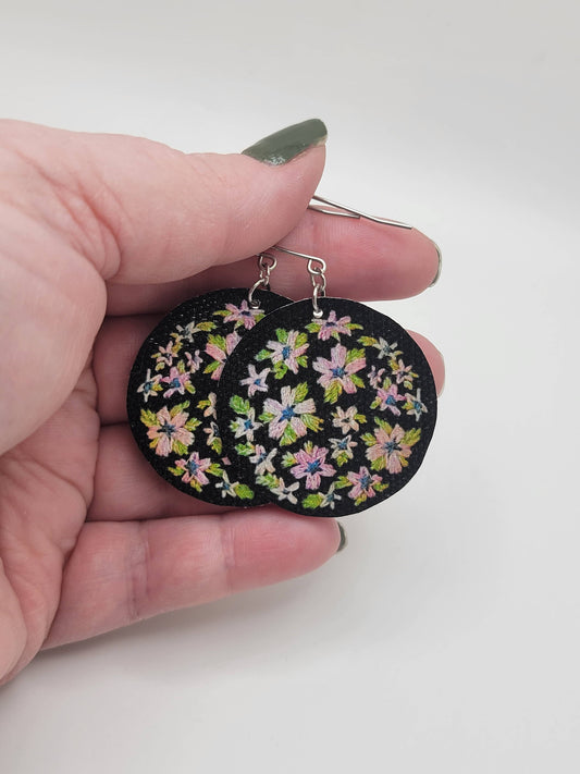 Floral Pattern C Earrings